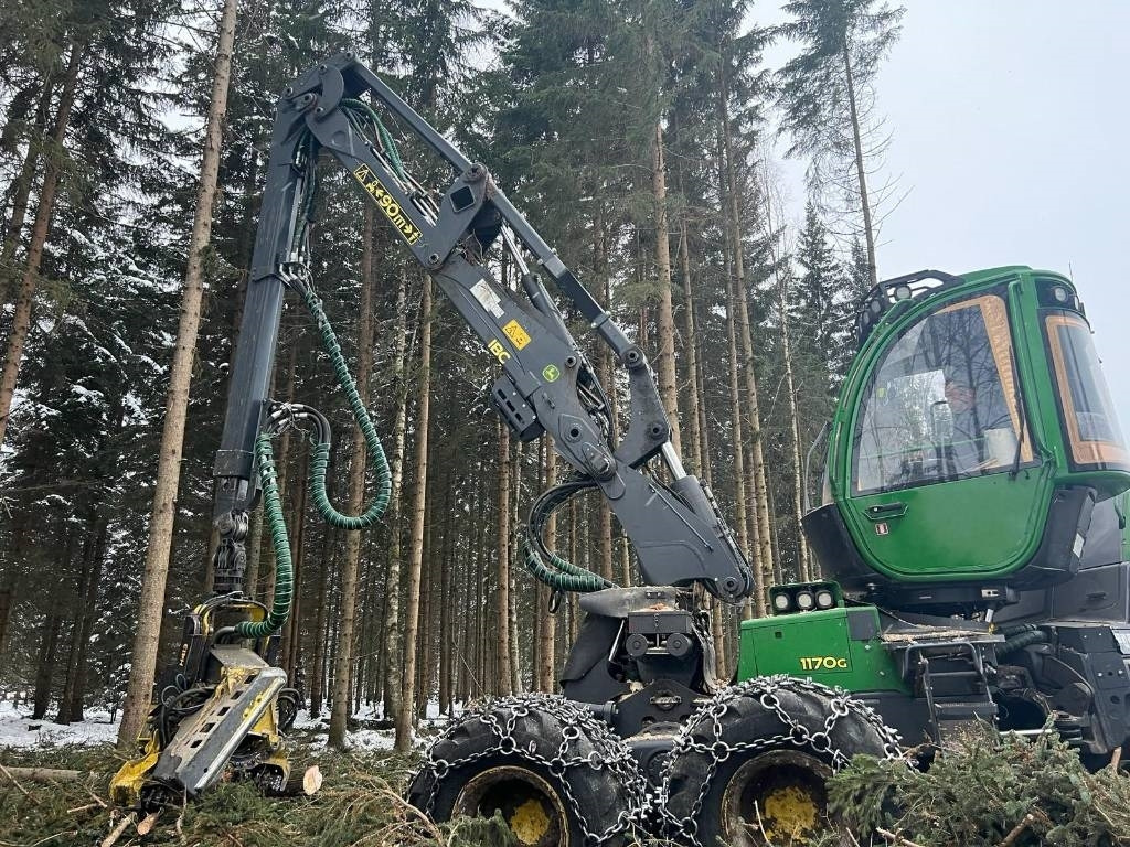 الحصادات John Deere 1170G: صور 11