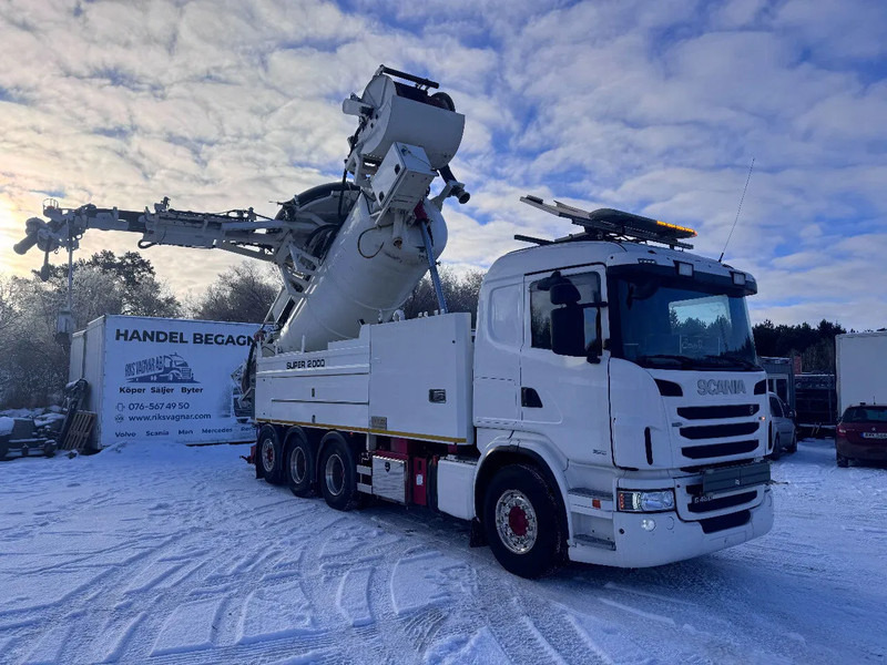 Scania G480 Euro 6, Vacuum & Sewer Jetter & Recycler, 2013 - فراغ شاحنة: صور 1 Scania G480 Euro 6, Vacuum & Sewer Jetter & Recycler, 2013 - فراغ شاحنة: صور 1