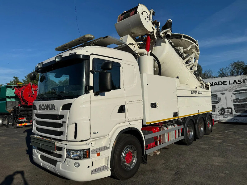 Scania R480 Vacuum / Sewer Jetter / Recycler, Euro 6, Super 2000 (16m3), 2013 - فراغ شاحنة: صور 4 Scania R480 Vacuum / Sewer Jetter / Recycler, Euro 6, Super 2000 (16m3), 2013 - فراغ شاحنة: صور 4