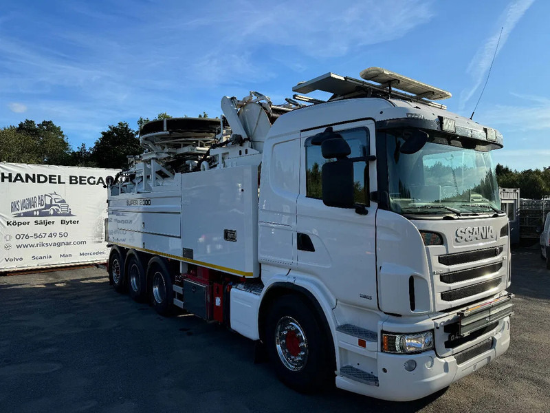 Scania R480 Vacuum / Sewer Jetter / Recycler, Euro 6, Super 2000 (16m3), 2013 - فراغ شاحنة: صور 2 Scania R480 Vacuum / Sewer Jetter / Recycler, Euro 6, Super 2000 (16m3), 2013 - فراغ شاحنة: صور 2