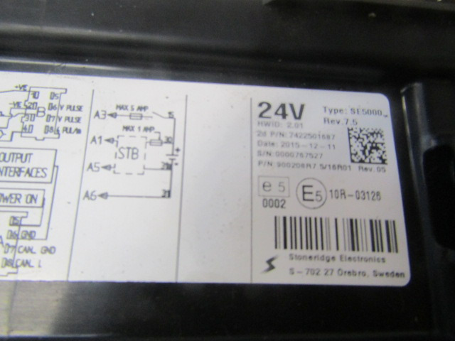 DAF LF 220 EURO 6 DIGITAL TACHO EXAKT DUO TYPE S1-5000 - الكابينة والداخلية - شاحنة: صور 2 DAF LF 220 EURO 6 DIGITAL TACHO EXAKT DUO TYPE S1-5000 - الكابينة والداخلية - شاحنة: صور 2