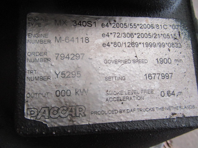 DAF XF 105 460 (MX340SI) ENGINE BRAKE COMPLETE KS300098R - المحرك و قطع الغيار - شاحنة: صور 2 DAF XF 105 460 (MX340SI) ENGINE BRAKE COMPLETE KS300098R - المحرك و قطع الغيار - شاحنة: صور 2