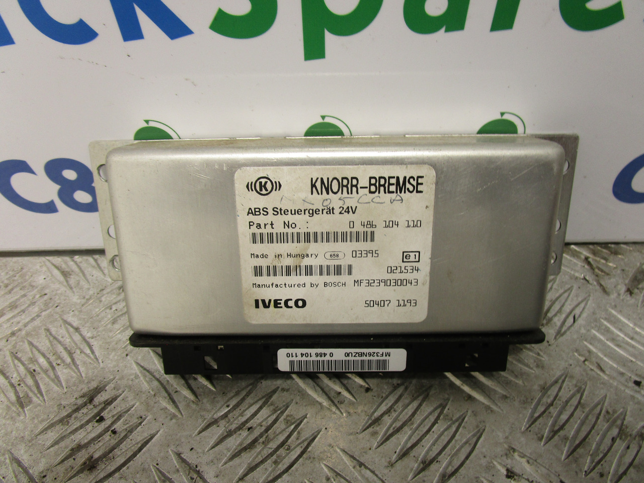 IVECO TECTOR ABS ECU P/NO 0486104110 - أجزاء الفرامل - شاحنة: صور 1 IVECO TECTOR ABS ECU P/NO 0486104110 - أجزاء الفرامل - شاحنة: صور 1