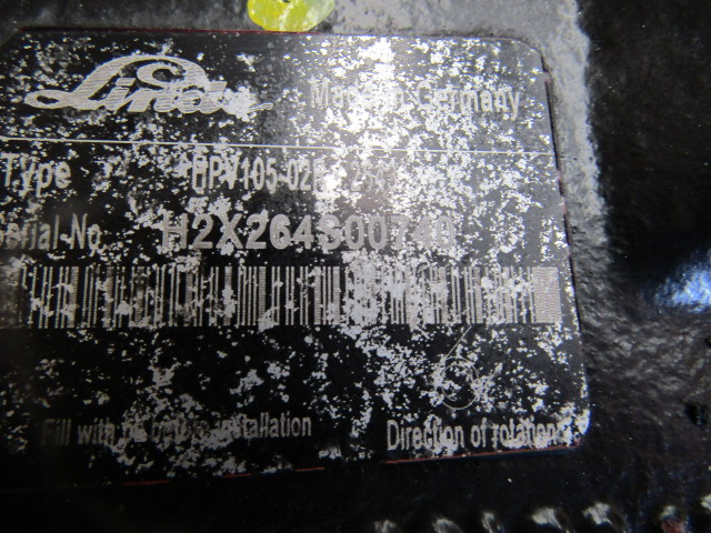 SCHMIDT SWINGO GEARBOX TYPE LINDE BPV105-02 / SERIAL NO H2X64S00740 - علبة التروس - شاحنة: صور 2 SCHMIDT SWINGO GEARBOX TYPE LINDE BPV105-02 / SERIAL NO H2X64S00740 - علبة التروس - شاحنة: صور 2