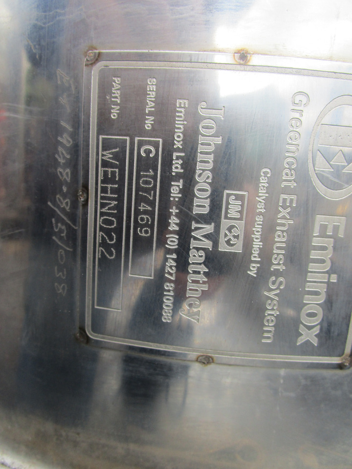 VOLVO FM9 / FM12 EMINOX DPF EXHAUST P/NO WEHN022 - كاتم الصوت/ نظام العادم - شاحنة: صور 2 VOLVO FM9 / FM12 EMINOX DPF EXHAUST P/NO WEHN022 - كاتم الصوت/ نظام العادم - شاحنة: صور 2
