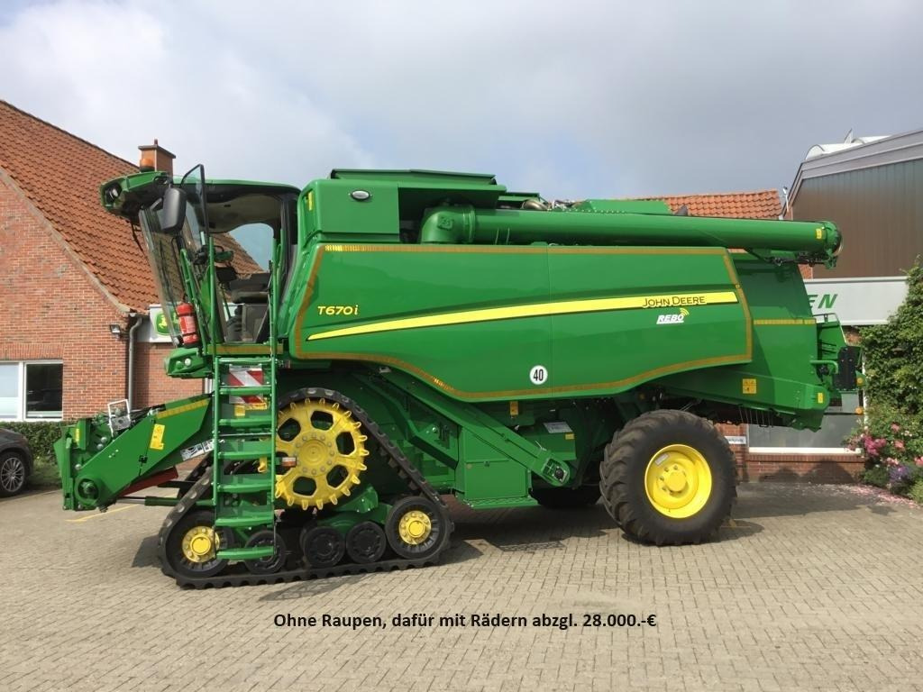 John Deere MÄHDRESCHER T670 LL - حصادة شاملة: صور 1 John Deere MÄHDRESCHER T670 LL - حصادة شاملة: صور 1
