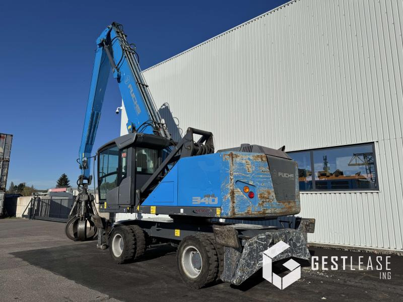 Fuchs MHL340F - حفارة النقل والشحن: صور 2 Fuchs MHL340F - حفارة النقل والشحن: صور 2