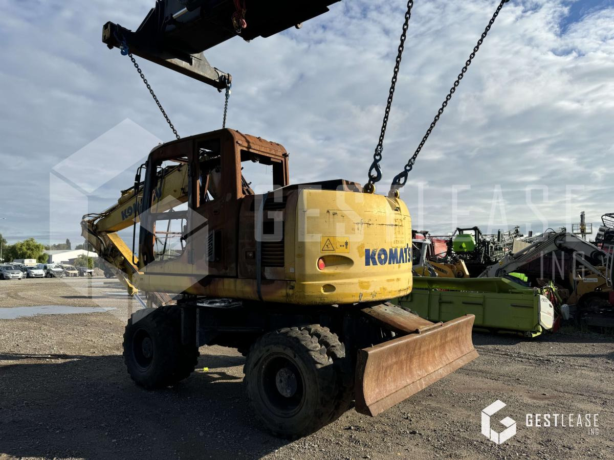 KOMATSU PW148-10 - حفارة على عجلات: صور 3 KOMATSU PW148-10 - حفارة على عجلات: صور 3