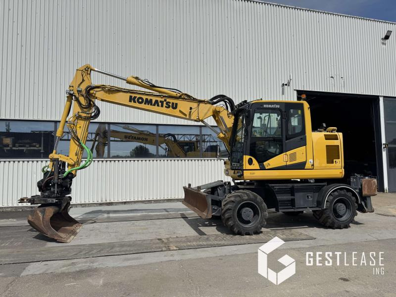 Komatsu PW148-11 - حفارة على عجلات: صور 1 Komatsu PW148-11 - حفارة على عجلات: صور 1