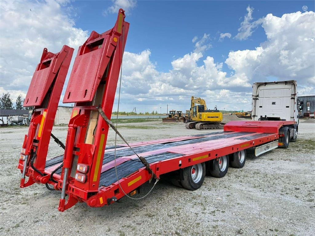 Fliegl SDS 470 T  - عربة مسطحة منخفضة نصف مقطورة: صور 4 Fliegl SDS 470 T  - عربة مسطحة منخفضة نصف مقطورة: صور 4