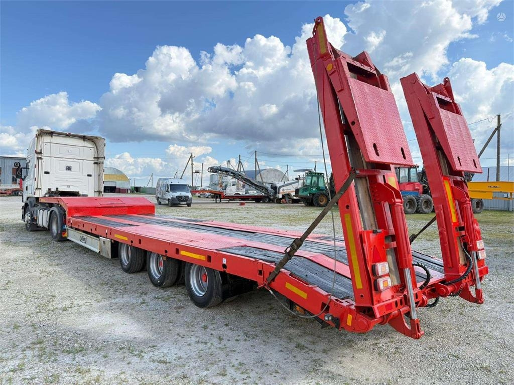 Fliegl SDS 470 T  - عربة مسطحة منخفضة نصف مقطورة: صور 1 Fliegl SDS 470 T  - عربة مسطحة منخفضة نصف مقطورة: صور 1