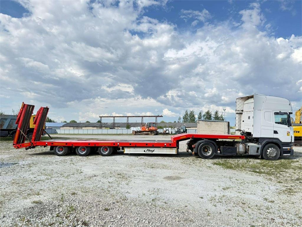 Fliegl SDS 470 T  - عربة مسطحة منخفضة نصف مقطورة: صور 3 Fliegl SDS 470 T  - عربة مسطحة منخفضة نصف مقطورة: صور 3
