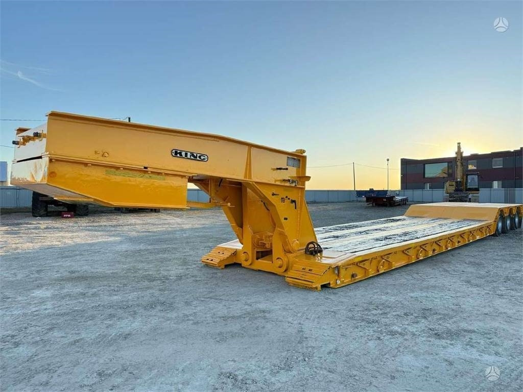 King GTL 83/34 lowbed - عربة مسطحة منخفضة نصف مقطورة: صور 2 King GTL 83/34 lowbed - عربة مسطحة منخفضة نصف مقطورة: صور 2
