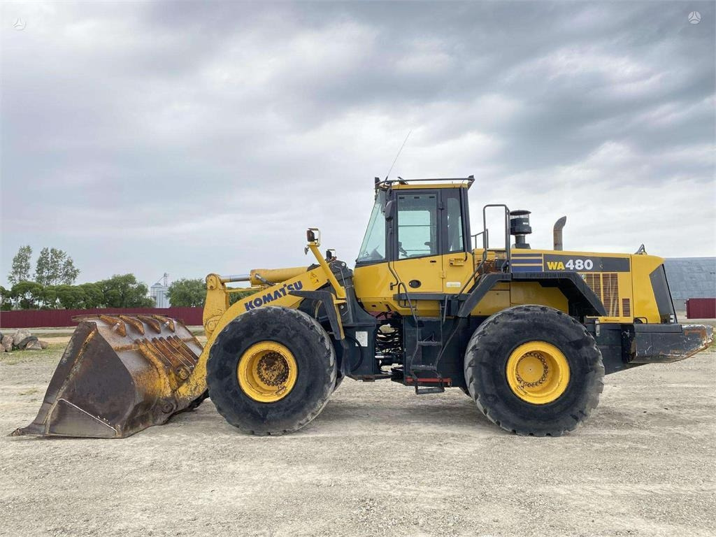 Komatsu WA 480-6 - اللودر بعجل: صور 4 Komatsu WA 480-6 - اللودر بعجل: صور 4