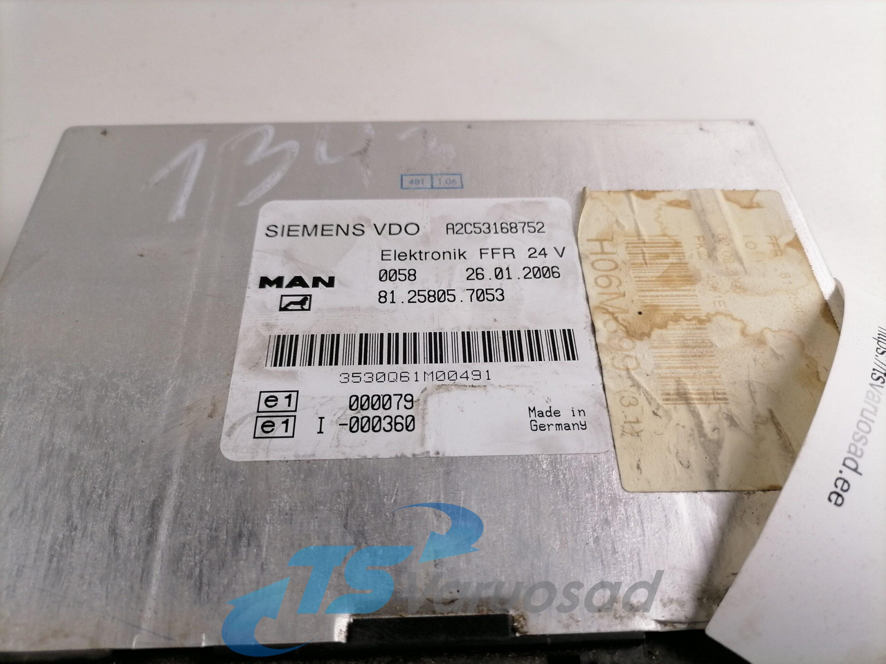 MAN Ecu, FFR 81258057053 - كتلة التحكم - شاحنة: صور 2 MAN Ecu, FFR 81258057053 - كتلة التحكم - شاحنة: صور 2