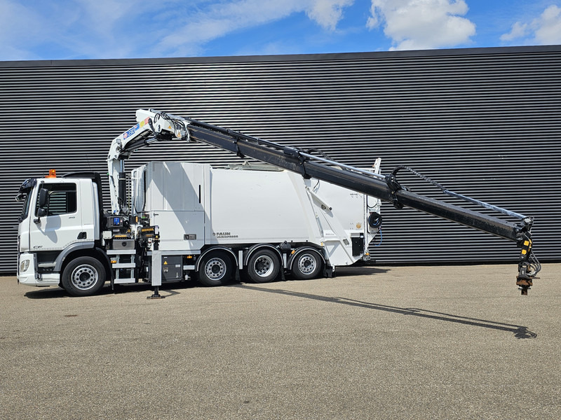 DAF CF 410 8X2/6 FAUN / BEKKER LAGRAM 16m3 / WAS INSTALLATIE - شاحنة القمامة: صور 3 DAF CF 410 8X2/6 FAUN / BEKKER LAGRAM 16m3 / WAS INSTALLATIE - شاحنة القمامة: صور 3