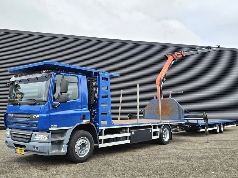 DAF CF 75.310 / TRAILER + PALFINGER CRANE/KRAN - شاحنة كرين: صور 1 DAF CF 75.310 / TRAILER + PALFINGER CRANE/KRAN - شاحنة كرين: صور 1