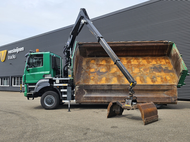 DAF TATRA T158/II 6X6 / HMF Z CRANE + 2 SIDE TIPPER - قلابات, شاحنة كرين: صور 3 DAF TATRA T158/II 6X6 / HMF Z CRANE + 2 SIDE TIPPER - قلابات, شاحنة كرين: صور 3