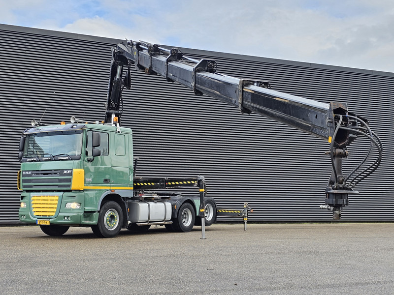 DAF XF 105.460 6X2 / HIAB 37 t/m CRANE / KRAN - شاحنة جرار: صور 2 DAF XF 105.460 6X2 / HIAB 37 t/m CRANE / KRAN - شاحنة جرار: صور 2
