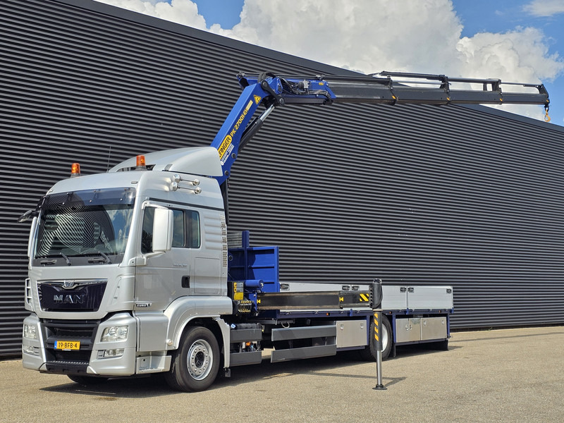 MAN TGS 18.360 4x2 PALFINGER 27 t/m CRANE / KRAN - شاحنات مسطحة, شاحنة كرين: صور 1 MAN TGS 18.360 4x2 PALFINGER 27 t/m CRANE / KRAN - شاحنات مسطحة, شاحنة كرين: صور 1