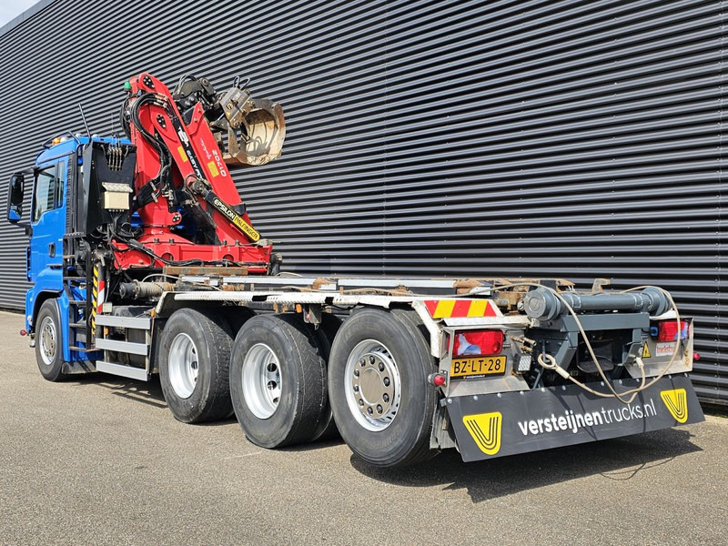 MAN TGS 35.400 / 8x4-4 / CONTAINER SYSTEM / PALFINGER Z CRANE - شاحنة - نظام الكابلات, شاحنة كرين: صور 4 MAN TGS 35.400 / 8x4-4 / CONTAINER SYSTEM / PALFINGER Z CRANE - شاحنة - نظام الكابلات, شاحنة كرين: صور 4