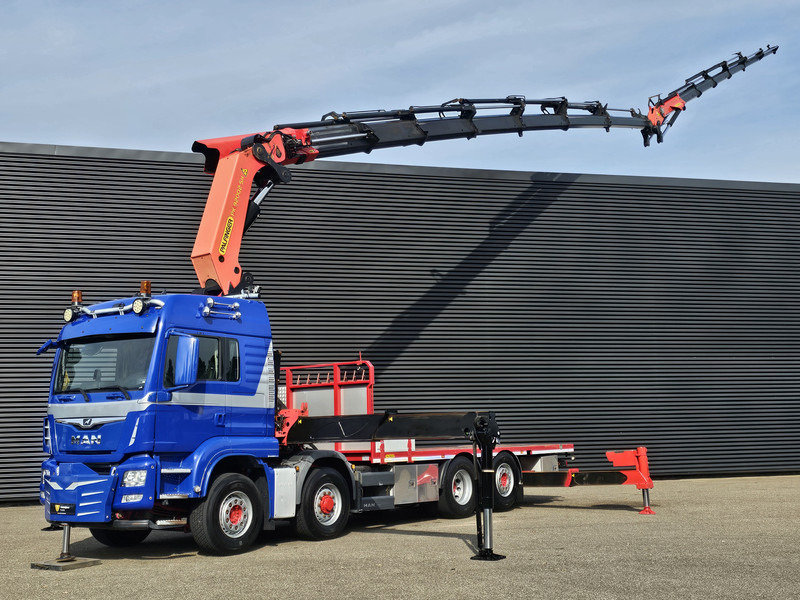 MAN TGS 35.500 8x4-6 / PALFINGER 92 t/m CRANE +JIB - شاحنة كرين: صور 1 MAN TGS 35.500 8x4-6 / PALFINGER 92 t/m CRANE +JIB - شاحنة كرين: صور 1