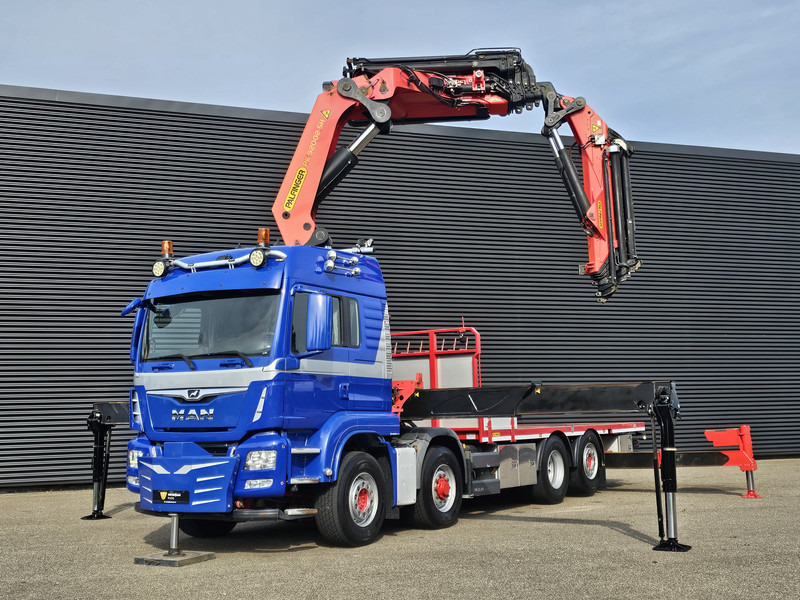 MAN TGS 35.500 8x4-6 / PALFINGER 92 t/m CRANE +JIB - شاحنة كرين: صور 4 MAN TGS 35.500 8x4-6 / PALFINGER 92 t/m CRANE +JIB - شاحنة كرين: صور 4