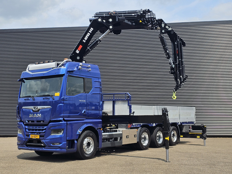 MAN TGX 35.580 / 8x4-4 / HIAB 50TM CRANE+ JIB - شاحنات مسطحة, شاحنة كرين: صور 4 MAN TGX 35.580 / 8x4-4 / HIAB 50TM CRANE+ JIB - شاحنات مسطحة, شاحنة كرين: صور 4