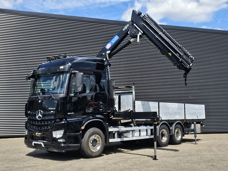 Mercedes-Benz AROCS 2545 6x2 / HMF 32 TM / CRANE / KRAN - شاحنات مسطحة, شاحنة كرين: صور 2 Mercedes-Benz AROCS 2545 6x2 / HMF 32 TM / CRANE / KRAN - شاحنات مسطحة, شاحنة كرين: صور 2
