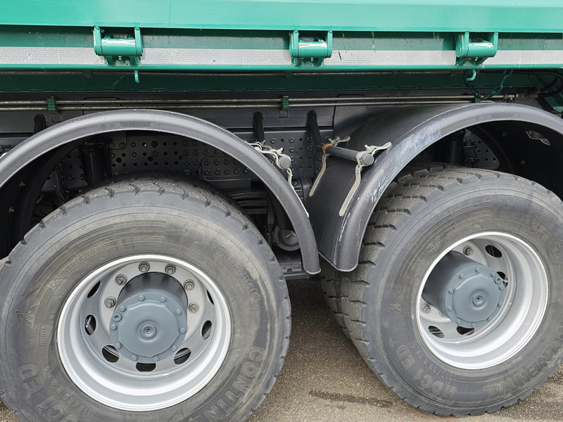 قلابات, شاحنة كرين Mercedes-Benz AROCS 4145 / 8X6 / TIPPER + HMF CRANE: صور 12