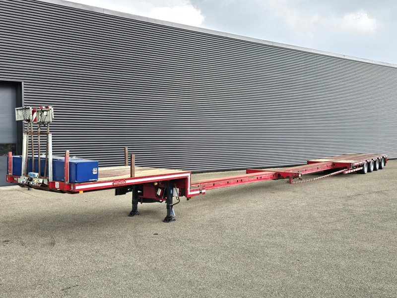 Nooteboom MCO-58-04V / 2 x EXTENDABLE / STEERING AXLE - عربة مسطحة منخفضة نصف مقطورة: صور 1 Nooteboom MCO-58-04V / 2 x EXTENDABLE / STEERING AXLE - عربة مسطحة منخفضة نصف مقطورة: صور 1