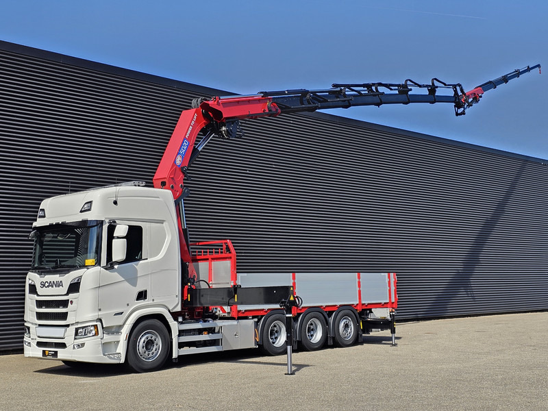 Scania 560R / HMF 50 t/m - JIB / LIER - شاحنة كرين: صور 1 Scania 560R / HMF 50 t/m - JIB / LIER - شاحنة كرين: صور 1