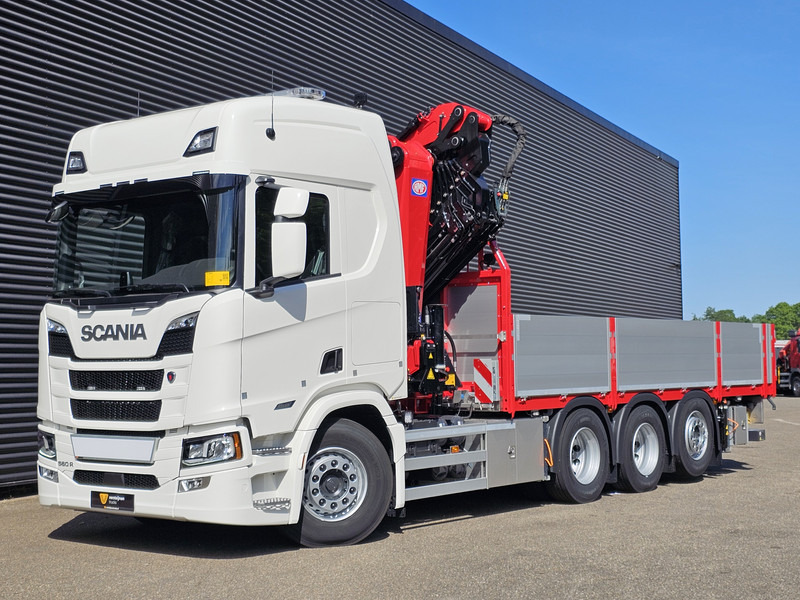 Scania 560R / HMF 50 t/m - JIB / LIER - شاحنة كرين: صور 5 Scania 560R / HMF 50 t/m - JIB / LIER - شاحنة كرين: صور 5