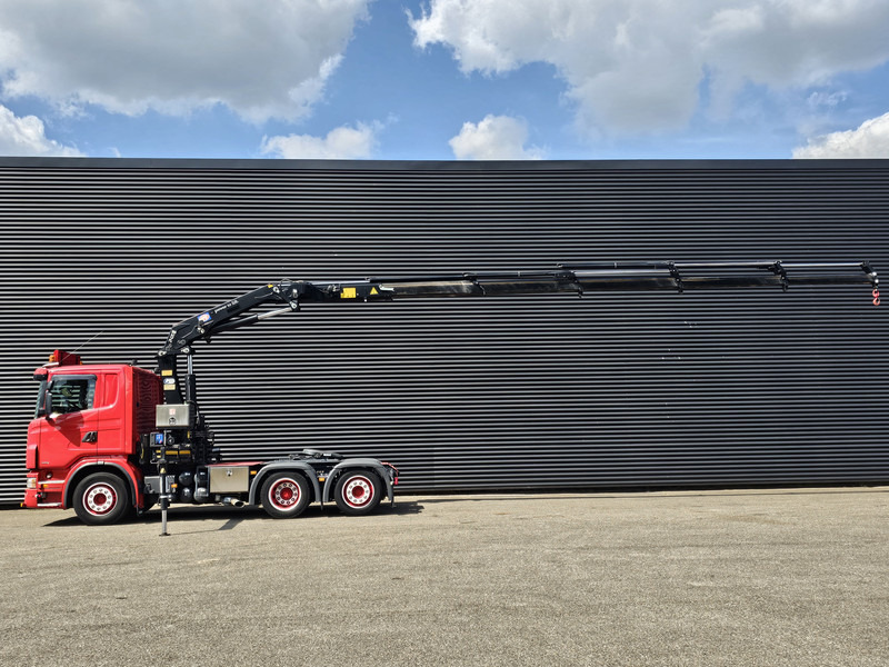 Scania G 440 A 6X2*4 / HMF 24 t/m CRANE / KRAN - شاحنة جرار: صور 3 Scania G 440 A 6X2*4 / HMF 24 t/m CRANE / KRAN - شاحنة جرار: صور 3