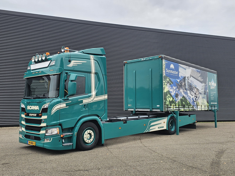 Scania G280 BDF / RETARDER / FULL AIR / 2 X LOADING BOX - شاحنات الحاويات/ جسم علوي قابل للتغيير شاحنة: صور 5 Scania G280 BDF / RETARDER / FULL AIR / 2 X LOADING BOX - شاحنات الحاويات/ جسم علوي قابل للتغيير شاحنة: صور 5