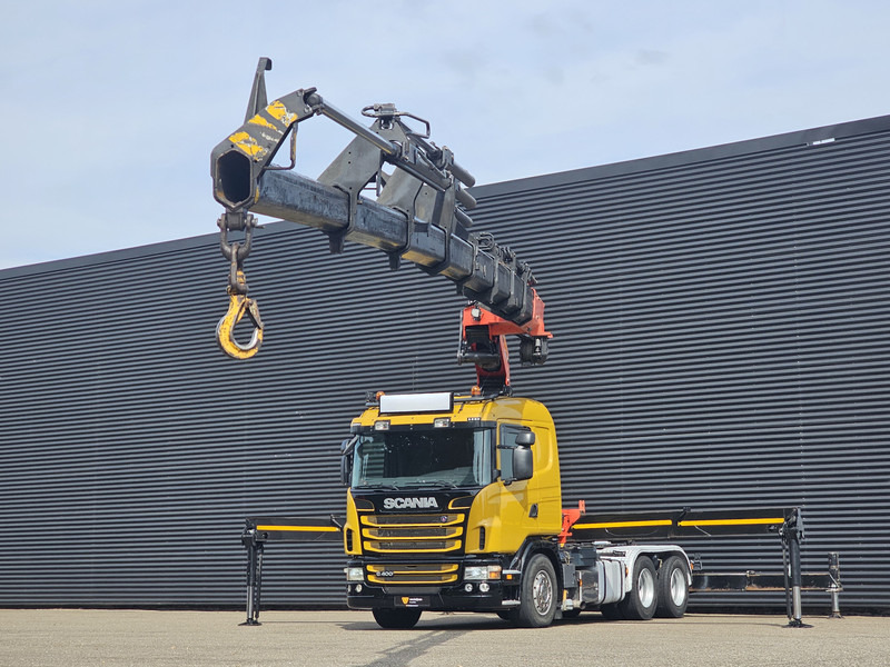 Scania G400 6x2 / PALFINGER PK 60002 / WINCH / BALLAST - شاحنة جرار: صور 4 Scania G400 6x2 / PALFINGER PK 60002 / WINCH / BALLAST - شاحنة جرار: صور 4