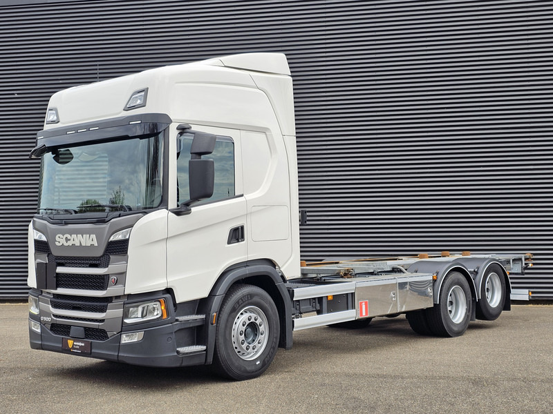Scania G500 6X2 / FULL AIR / RETARDER / BDF / CHASSIS - شاحنات الحاويات/ جسم علوي قابل للتغيير شاحنة: صور 1 Scania G500 6X2 / FULL AIR / RETARDER / BDF / CHASSIS - شاحنات الحاويات/ جسم علوي قابل للتغيير شاحنة: صور 1