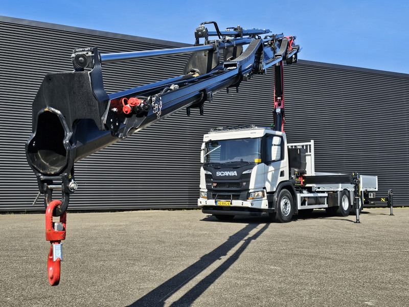 Scania P410 6x2*4 / PALFINGER 35 tm CRANE + WINCH - شاحنة كرين: صور 5 Scania P410 6x2*4 / PALFINGER 35 tm CRANE + WINCH - شاحنة كرين: صور 5