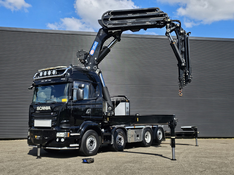 Scania R490 / 8x2 / HMF 85 TM CRANE / WINCH / JIB - شاحنة جرار: صور 3 Scania R490 / 8x2 / HMF 85 TM CRANE / WINCH / JIB - شاحنة جرار: صور 3