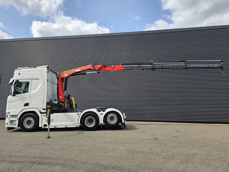 Scania R500 6x2 / RETARDER / PALFINGER CRANE / KRAN - شاحنة جرار: صور 3 Scania R500 6x2 / RETARDER / PALFINGER CRANE / KRAN - شاحنة جرار: صور 3