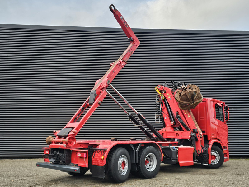 Scania R520 V8 6x2/4 / EPSILON CRANE + HOOKLIFT - شاحنة ذات الخطاف, شاحنة كرين: صور 4 Scania R520 V8 6x2/4 / EPSILON CRANE + HOOKLIFT - شاحنة ذات الخطاف, شاحنة كرين: صور 4