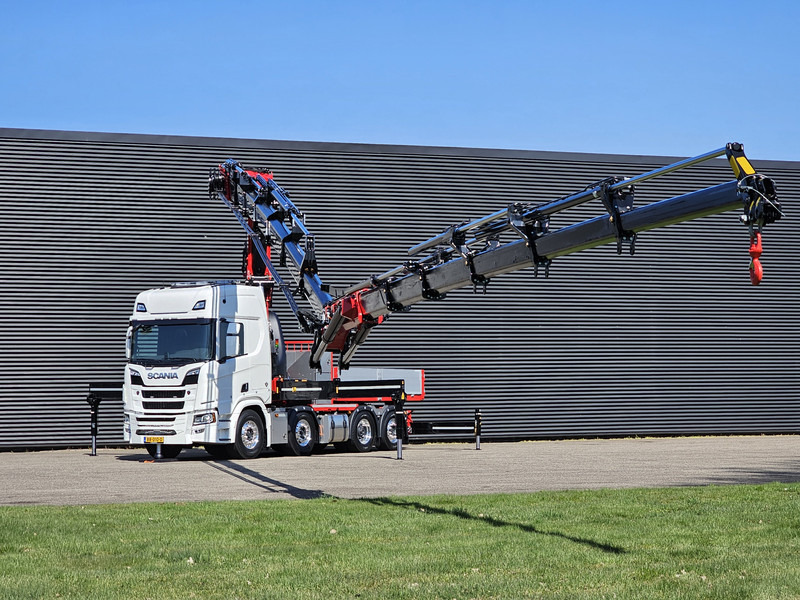 Scania R590 8x2*6 HMF 9520 + JiB + WINCH / TRACTOR / - شاحنة كرين: صور 5 Scania R590 8x2*6 HMF 9520 + JiB + WINCH / TRACTOR / - شاحنة كرين: صور 5