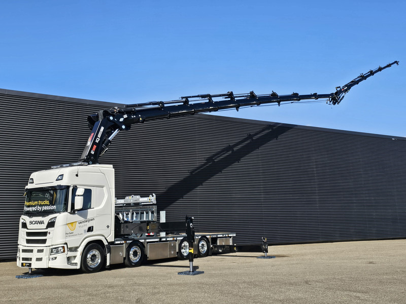 Scania R590 V8 / 8X2 / HIAB 1188 + JIB + WINCH - شاحنة جرار: صور 1 Scania R590 V8 / 8X2 / HIAB 1188 + JIB + WINCH - شاحنة جرار: صور 1
