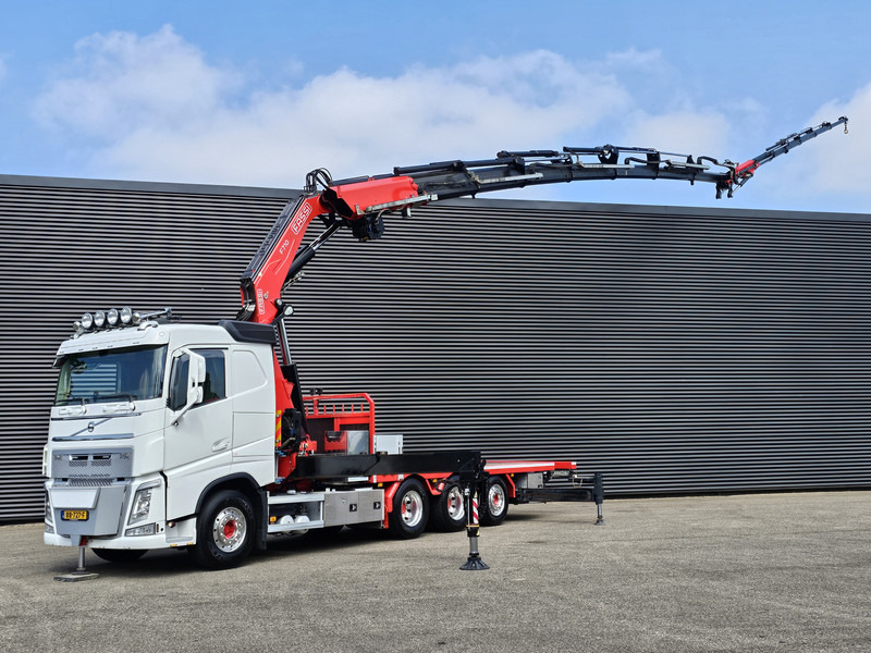 Volvo FH 540 8x4-4 / FASSI 71 t/m CRANE + JIB WINCH / KRAN / GRUA - شاحنات مسطحة, شاحنة كرين: صور 1 Volvo FH 540 8x4-4 / FASSI 71 t/m CRANE + JIB WINCH / KRAN / GRUA - شاحنات مسطحة, شاحنة كرين: صور 1