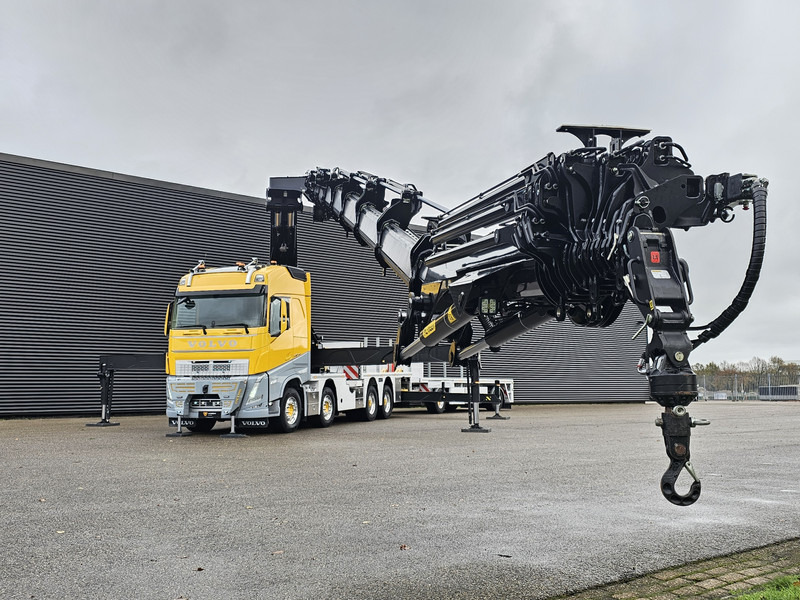 Volvo FH 540 8x4 / PALFINGER 165 TEC 7 + PJ300 / WINCH - شاحنة كرين: صور 4 Volvo FH 540 8x4 / PALFINGER 165 TEC 7 + PJ300 / WINCH - شاحنة كرين: صور 4