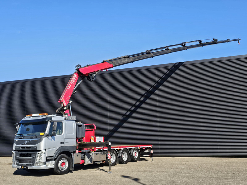 Volvo FM 460 8x4-4 / FASSI 36.5 t/m -8 x EXTENSION + WINCH - شاحنة كرين: صور 1 Volvo FM 460 8x4-4 / FASSI 36.5 t/m -8 x EXTENSION + WINCH - شاحنة كرين: صور 1