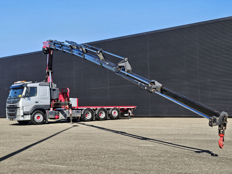 Volvo FM 460 8x4-4 / FASSI 36.5 t/m -8 x EXTENSION + WINCH - شاحنات مسطحة, شاحنة كرين: صور 2 Volvo FM 460 8x4-4 / FASSI 36.5 t/m -8 x EXTENSION + WINCH - شاحنات مسطحة, شاحنة كرين: صور 2