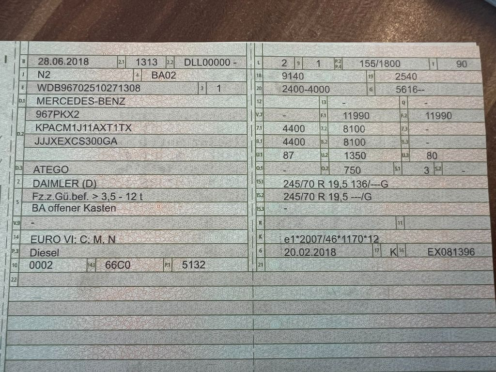 Mercedes-Benz 1221 4X2 offene Pritsche Mercedes-Benz 1221 4X2 offene Pritsche - شاحنات مسطحة: صور 2 Mercedes-Benz 1221 4X2 offene Pritsche Mercedes-Benz 1221 4X2 offene Pritsche - شاحنات مسطحة: صور 2