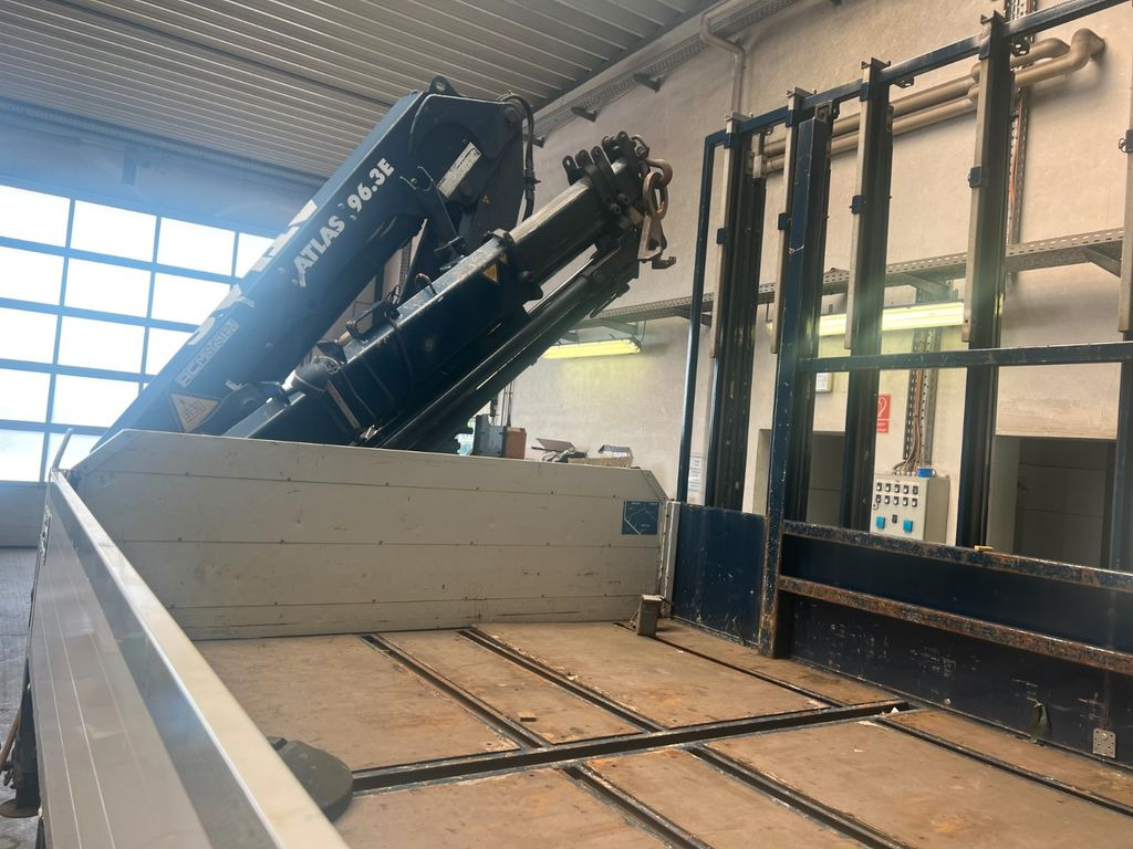 Mercedes-Benz 1327 4X2 Glastransporter mit Kran Funkbedienung - شاحنة كرين, شاحنة كرين: صور 4 Mercedes-Benz 1327 4X2 Glastransporter mit Kran Funkbedienung - شاحنة كرين, شاحنة كرين: صور 4