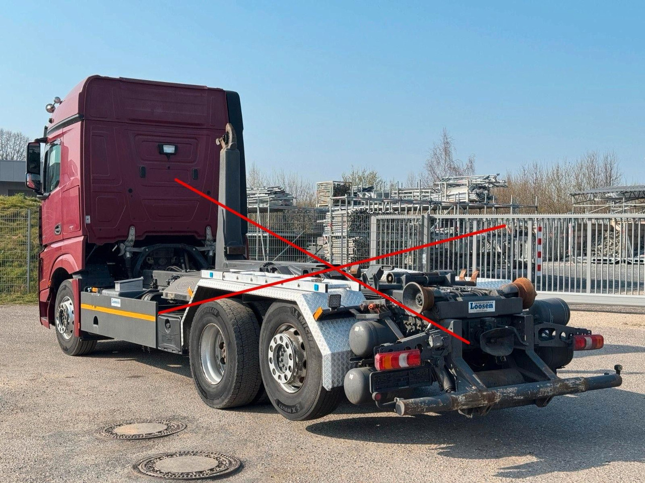 Mercedes-Benz 2558 6x2 Fahrgestell Chassis | Retarder | Klima - الشاسيه شاحنة: صور 5 Mercedes-Benz 2558 6x2 Fahrgestell Chassis | Retarder | Klima - الشاسيه شاحنة: صور 5